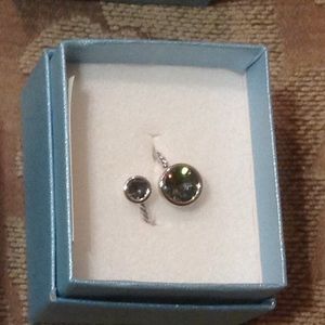 Touchstone Crystal Swarovski Curled up Rings